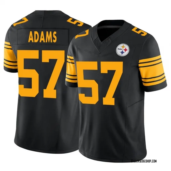 Men's Montravius Adams Pittsburgh Steelers Limited Black 2nd Alternate Vapor F.U.S.E. Jersey