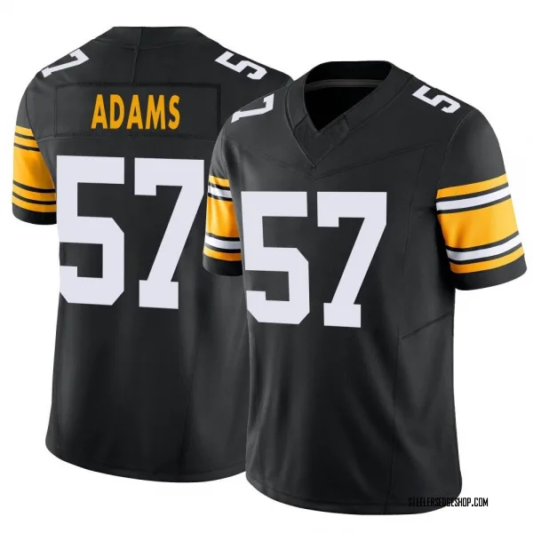 Men's Montravius Adams Pittsburgh Steelers Limited Black Alternate Vapor F.U.S.E. Jersey