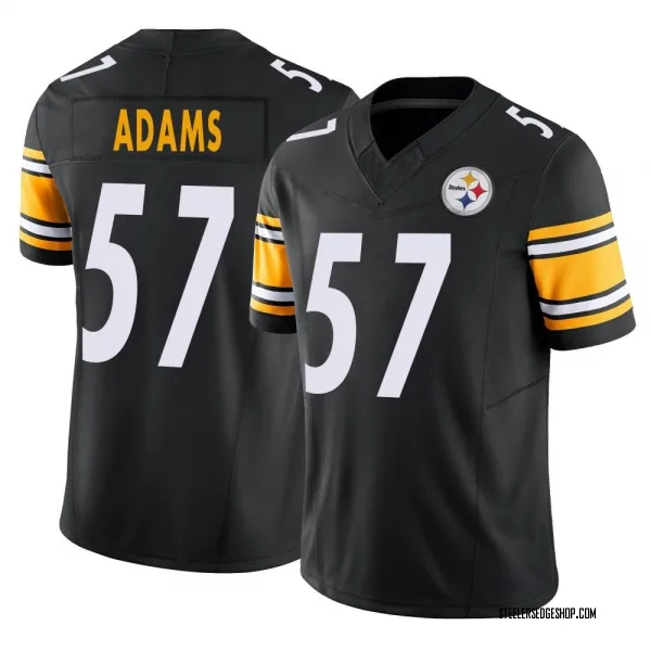 Men's Montravius Adams Pittsburgh Steelers Limited Black Vapor F.U.S.E. Jersey