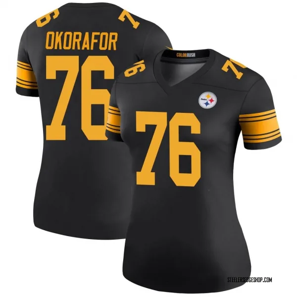 women's plus size steelers jersey