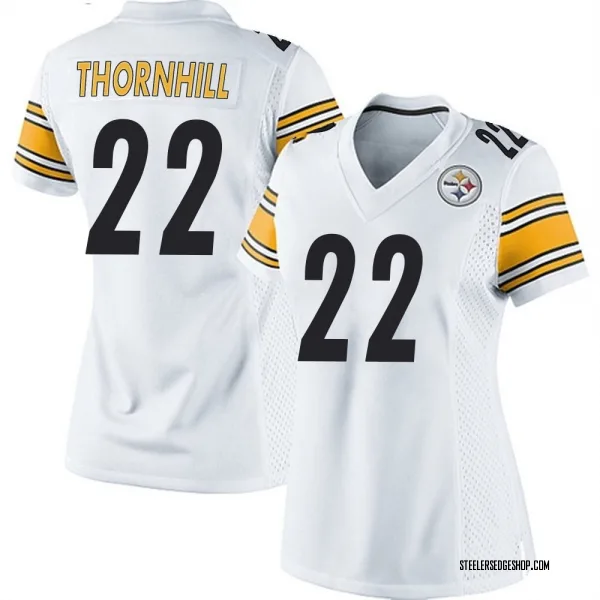 Women's Juan Thornhill Pittsburgh Steelers Game White Jersey