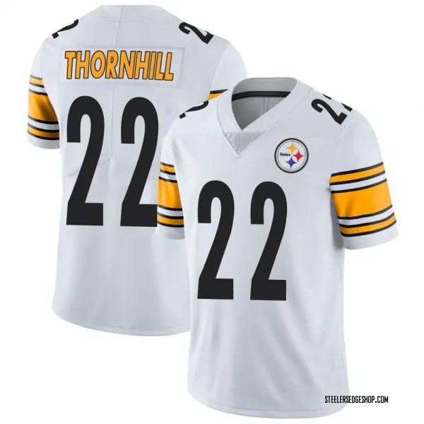 Youth Juan Thornhill Pittsburgh Steelers Limited White Vapor Untouchable Jersey