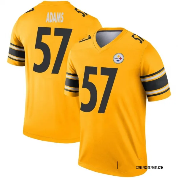 Youth Montravius Adams Pittsburgh Steelers Legend Gold Inverted Jersey
