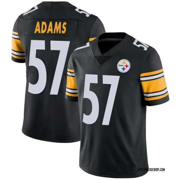 Youth Montravius Adams Pittsburgh Steelers Limited Black Team Color Vapor Untouchable Jersey