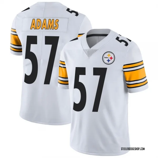 Youth Montravius Adams Pittsburgh Steelers Limited White Vapor Untouchable Jersey